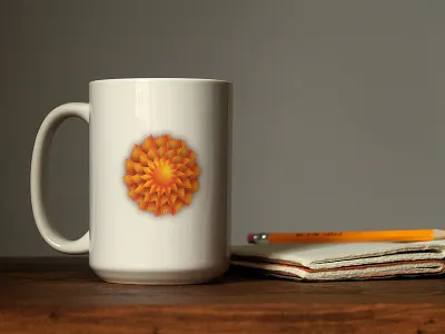 Mug on Table cup graphics mug