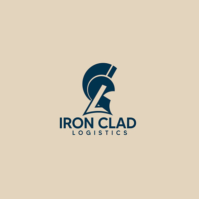 Logo abstrak iron abstrack branding corporate logo design illustration initial letter logo initial logo lette lettermark logo modern simple spartan. ui vector