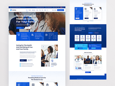 Medsky Health clinic corporate creative dental dental care dentist doctor health care healthcare helth hospital medical medical care ui uiux userinterface ux design web web design webdesign