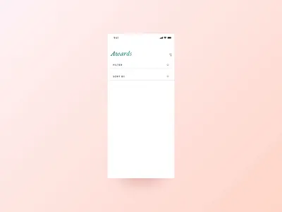 Volunteering Service App app design awards discovery mobile app prototype slider ui ux video