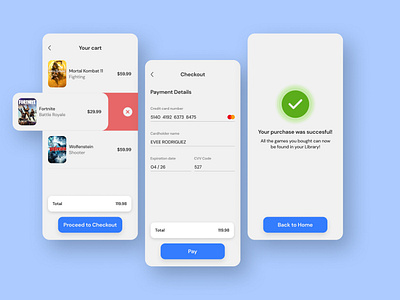 Maratón UI - Challenge #13 - Checkout app branding challenge checkout daily daily ui design figma graphic design illustration logo ui ux vector