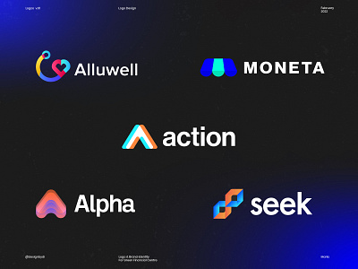 Logos v.01 best logos brand identity branding creative logo crypto identity logo logo designer logofolio logos logos collection marks minimal logos modern logos monogram tech logos