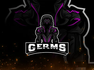 GERMS MASCOT CHARACTER character design esport gaming graphic design illustration logo mascot vector