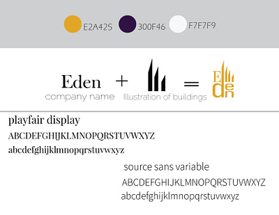 COLOUR PALETTE, LOGO CONCEPT AND FONT branding design icon illustration logo typography vector