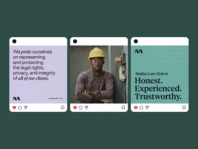 Malloy Law Firm Brand Identity brand brand art direction brand expression brand identity brand identity design branding identity system law firm law firm branding law firm identity logo logo design logo identity visual identity