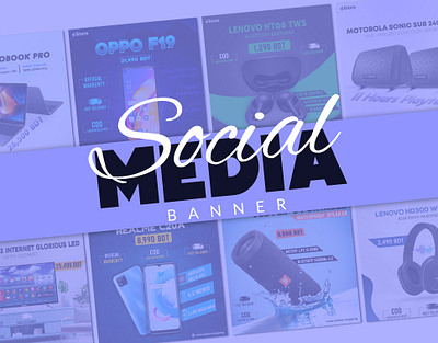 Social Media Banner Design 2022 Gadget Product advertisement design banner creative design design e commerce design graphic design manipulation social media design