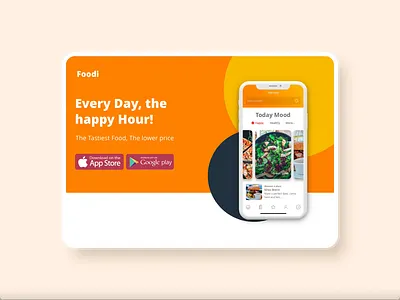 008 Ui Series #1 App Landing Page app branding design digital design interaction landing ui uiux ux