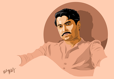 Shyam Singha Roy animation design digital product graphic design illustration procreate vector vector art