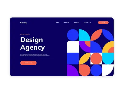 Daily UI#3 - Landing Page adobe xd app app design challenge creative dailyui design dribble graphic design illustration illustrator inspiration interface landing page ui ui ux vector web design