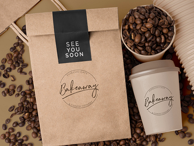 Branding for Bakeaway - Takeouts branding illustration logo ux vector