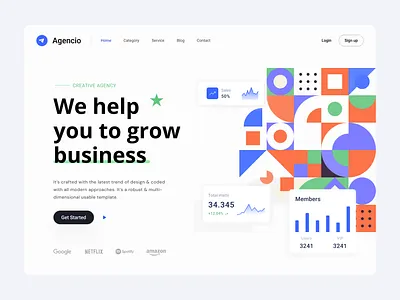 Business Growth Landing Page business business growth business growth idea business growth landing page business growth website business idea business solution business solution landing page design growth growth business landing page ui ui design user interface design ux design web design website design