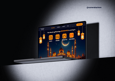COUNDOWN TIMER UI DESIGN conditionalprototyping countdown countdowntimer dailyui dailyuichallenge figma figmaprototyping figmavariabls prototyping ramadan ramadanvibes ramadhan timer ui uidesign usercentered userexperience userinterface uxdesign webdesign