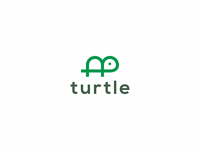 Minimal turtle logo design animal design lettermark logo minimal minimalist monogram mp pm simple simplicity symbol turtle