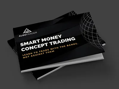 Book Cover AlgoTrader bookcover brand identity branding design graphic design vector