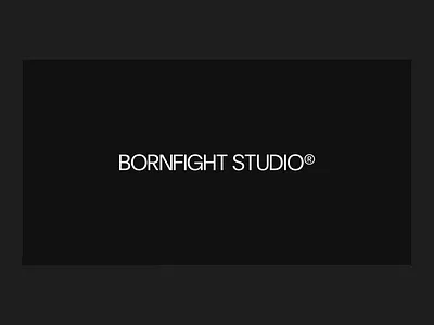 BORNFIGHT STUDIO® art direction branding design ui website