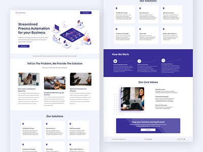 Website Design automation productdesign uidesign uxdesign website