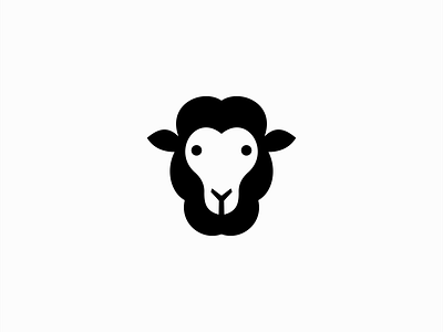 Sheep Head Logo animal branding christianity cute design farm icon illustration lamb logo mark mascot minimalist modern premium religion sacrifice sheep vector wool