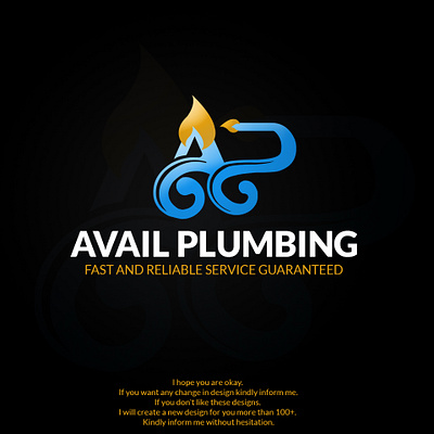 logo for a new plumbing company
