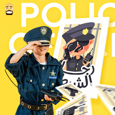 Police officer Card set for Board Game for kids. board game boardgame brand branding cartoon character character design design freehand graphic design illustration illustrations logo ui