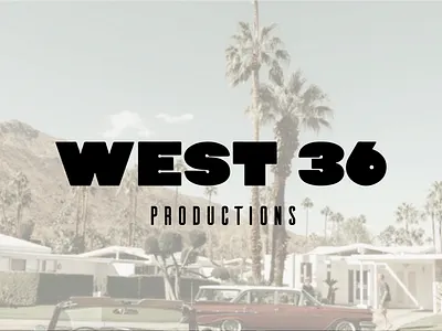 West 36 Productions branding design graphic design illustration logo