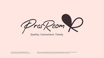 ProsRoom - Logo branding design graphic design logo typography