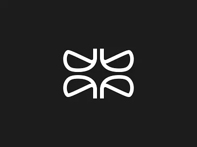 Golf x Spark x Butterfly Ambigram ambigram brand couture fashion france french golf identity logo luxury mark monogram women