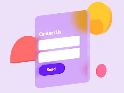 Exploring 3D UI 3d glass icons ui ux vr xr