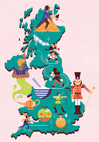 Big Issue colour design editoral editorial illustration illustration map print