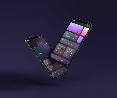DolFin - Crypto Wallet Concept 3d branding product ui