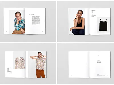 SATE - Catalog Template agency apparel booklet branding catalog catalog design catalog template clean design editorial editorial design fashion indesign template layout lookbook minimal modern photography projects swiss