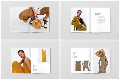 SATE - Catalog Template agency apparel booklet branding catalog catalog design catalog template clean design editorial editorial design fashion indesign template layout lookbook minimal modern photography projects swiss