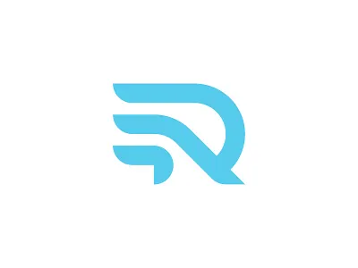 ResponsiBid - Concept 1 bid branding fast financial fintech letter logo logo proposal r r letter save tech technology time wing wings