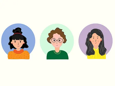 Character Illustration avatar character character illustration design illus illustration ui ux vector