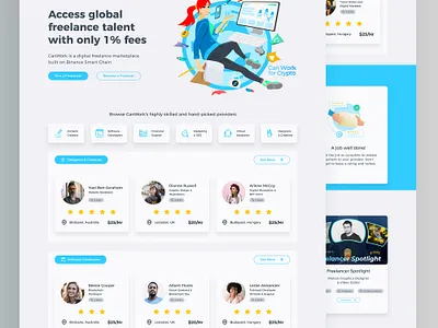 CanWork Redesign affinitydesigner branding illustration illustrator typography ui vector