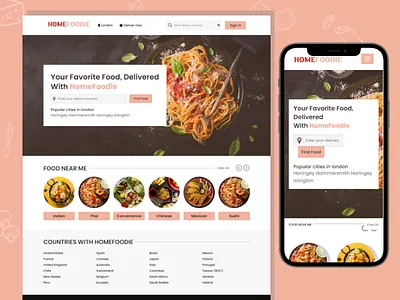 Food Delivery App burger app delivery tracking app food and drink food delivery food delivery app food delivery application food delivery service food order mobile design online food delivery online food ordering app pizza app restaurant app tracking app web design