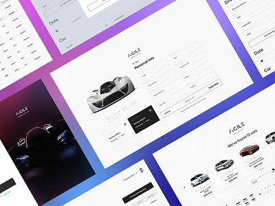 Car booking system booking car car booking car order design mentalstack minimalistic ui ux white interface