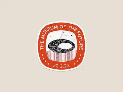 The Museum of the Future branding design future icon identity illustration logo museum stamp symbol