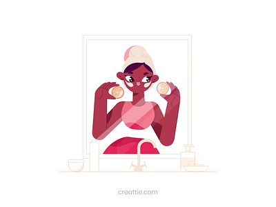 “Beaty Guru” FREE animated illustrations collection lottieillustration