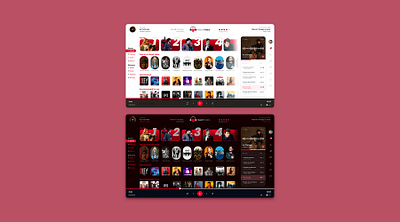 9. UI Design - Music Player adobe xd branding creative creativity design digital dribbble iheartradio illustration logo manus manusstarlin musicapp pixtorizado ui ui design ux ux design uxui