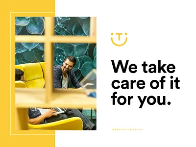 Translate Creatives Logo Redesign identity design logo