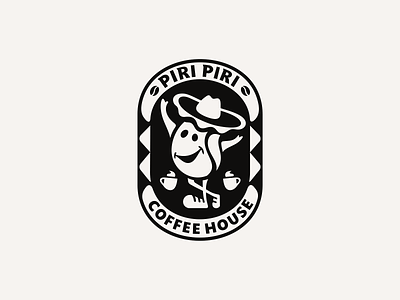 Piri Piri Coffee House ● belcdesign branding cafe character coffee coffeehouse grain logodesign patrykbelc