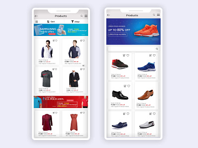 E-Commerce App UI app design ui