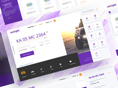 imRight Insurance Website bike insurance branding car insurance dashboard design insurance renewal lifetime insurance minimal design policy renewal safety service ui user experience ux website website design
