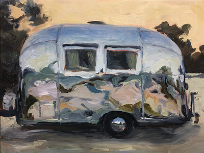 airstream study II painting study