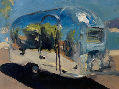 airstream study III painting study