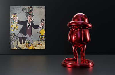 Edgar 3D Concept 3d 3dmodel 3drender blender design disney illustration