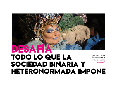 Mostras - Editorial Design documentary drag queen editorial design film