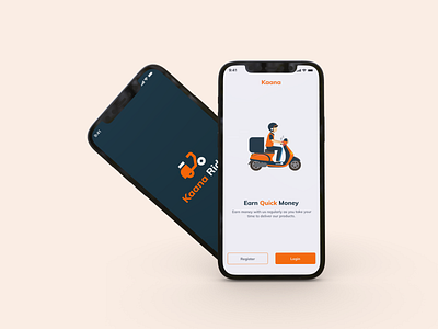 Splash screens for package delivery app design figma illustration splash screen ui design