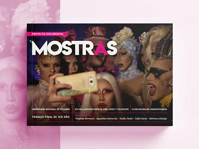 Mostras - Editorial Design documentary drag queen editorial design film