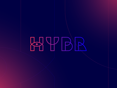 Hybr - Logo Design ai identity design logo